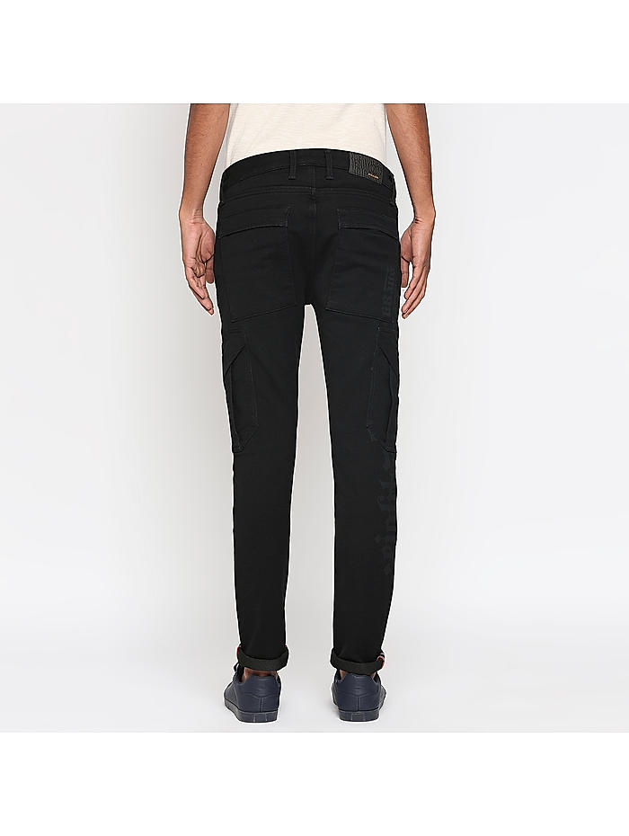 Buy Black Solid Joggers Fit Jeans for Men Online at Killer Jeans 497187