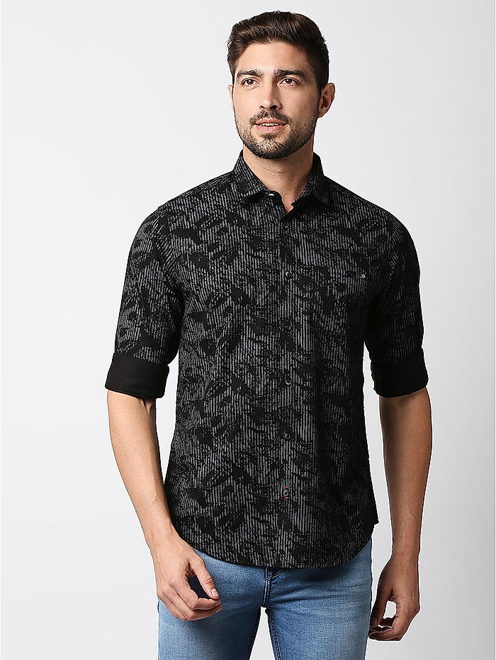Buy The Hell Driver Mens Party and casual wear Premium Plain Cargo Denim  Shirts Superb Heavy Excellent Shirts Front Printed Shirts Vinyl Digital  Print 100% Cotton Slim Fit Model Has Wore L