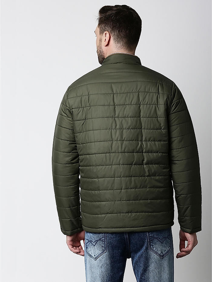 Buy Olive Green Jackets & Coats for Men by Killer Online | Ajio.com