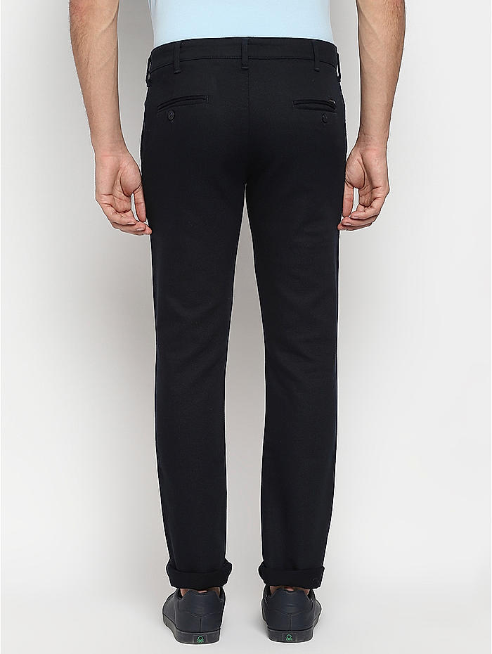 Buy Louis Philippe Navy Trousers Online  803893  Louis Philippe