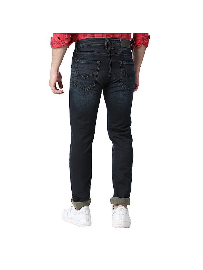 Killer ice blue solid denim jeans for men - G3-MJE3588
