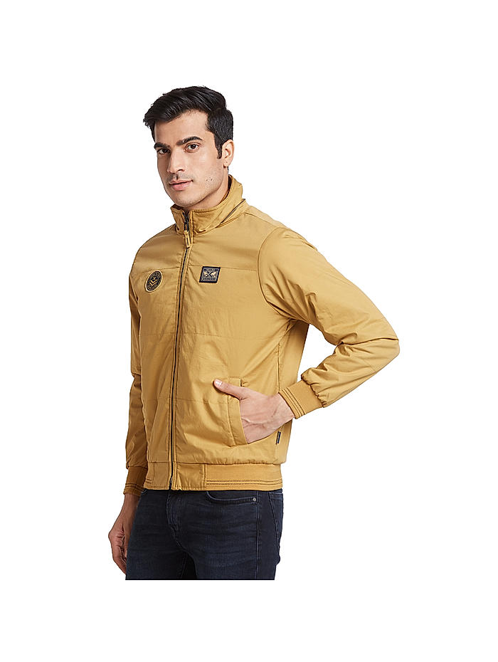 Buy KILLER Yellow Printed Cotton Regular Fit Men's Casual Jacket | Shoppers  Stop