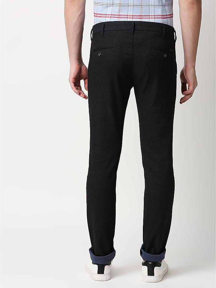 EASIES BY KILLER Slim Fit Men Black Trousers - Buy EASIES BY KILLER Slim  Fit Men Black Trousers Online at Best Prices in India | Flipkart.com