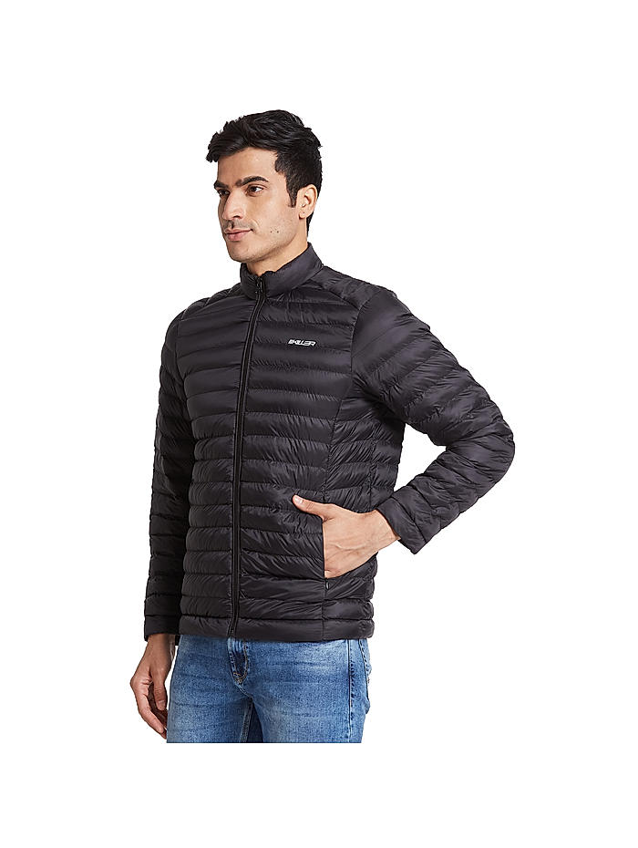 Buy Killer Men Grey Solid Down jacket Online at Low Prices in India -  Paytmmall.com