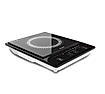 Preethi Indicook IC123 1600-Watt Induction Cooktop, Soft Touch Button with Crystal Glass (Black)