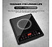 Preethi Indicook IC124 2100-Watt Induction Cooktop, Soft Touch Button with Crystal Glass (Black)