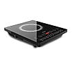 Preethi Indicook IC125 2100-Watt Induction Cooktop, Feather touch operation with Crystal Glass (Black)