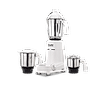 Preethi Popular Mixer Grinder 750 Watt with 3 Jars, 5 Year Warranty (White)