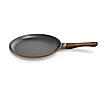 Preethi Artistic Collection Die Cast Non Stick Tawa, 27 cm, 5 Star Non Stick Effect, Cook & Serve, Earthy Brown