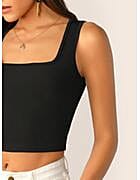 Kotty Women Sleeveless Solid Cami Top