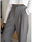 Kotty Straight Fit Women Grey Trousers