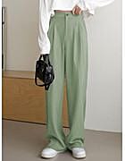 Kotty Straight Fit Women Green Trousers