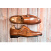 Imperio Tan leather monk strap formal shoes