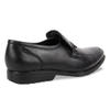 Zuccaro Black leather work wear shoes