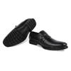 Zuccaro Black leather work wear shoes