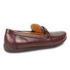 Imperio Coffee loafers with metal detail