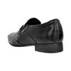 Avetos Black Front Saddle Slip On Shoes With Trims