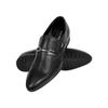 Avetos Black Front Saddle Slip On Shoes With Trims