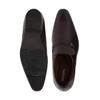 Regal Men's Maroon Textured Leather Formal Shoes