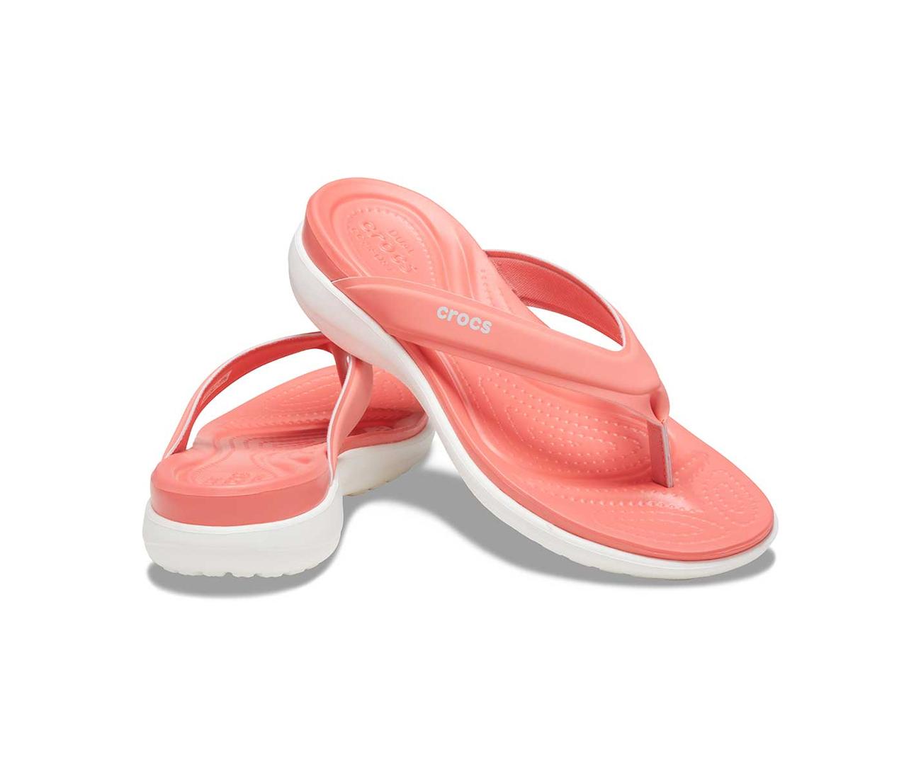 crocs women's capri v sporty flip flop