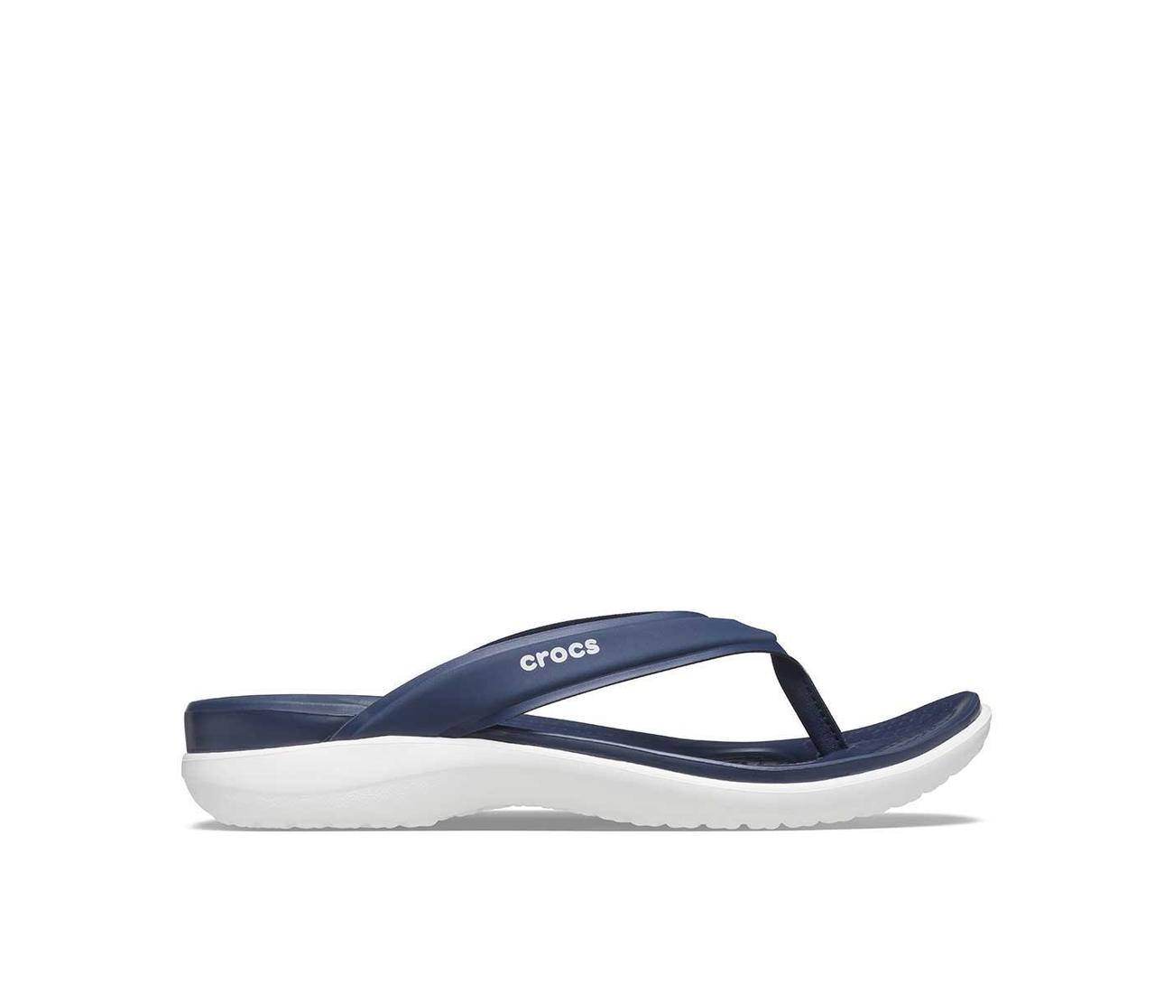 Sandals for Women Flipflop Crocs Damen Women's Capri V Sporty Flip Flops 