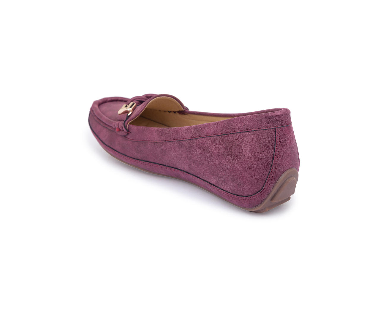 maroon loafers womens