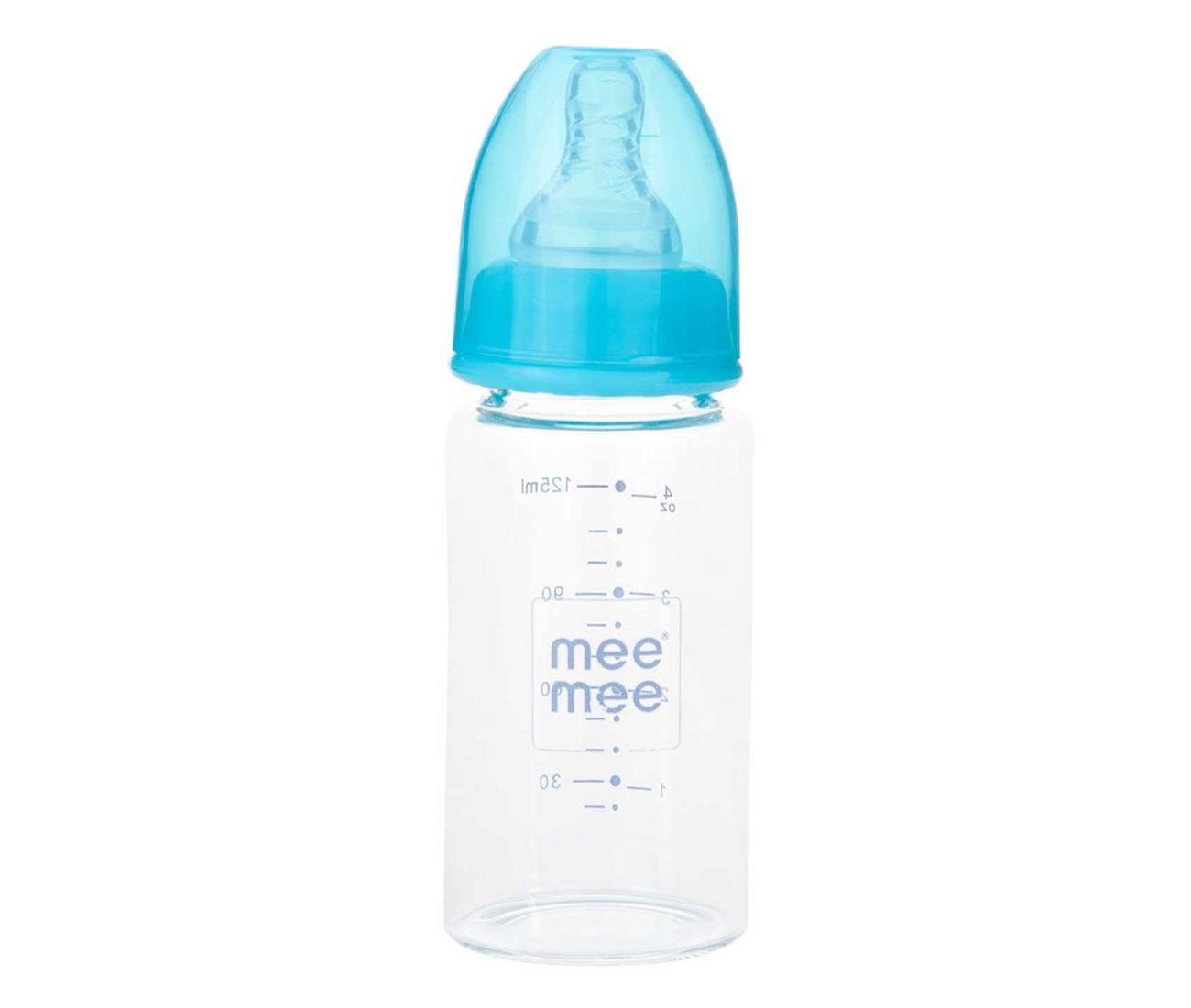 mee mee glass feeding bottle 120ml