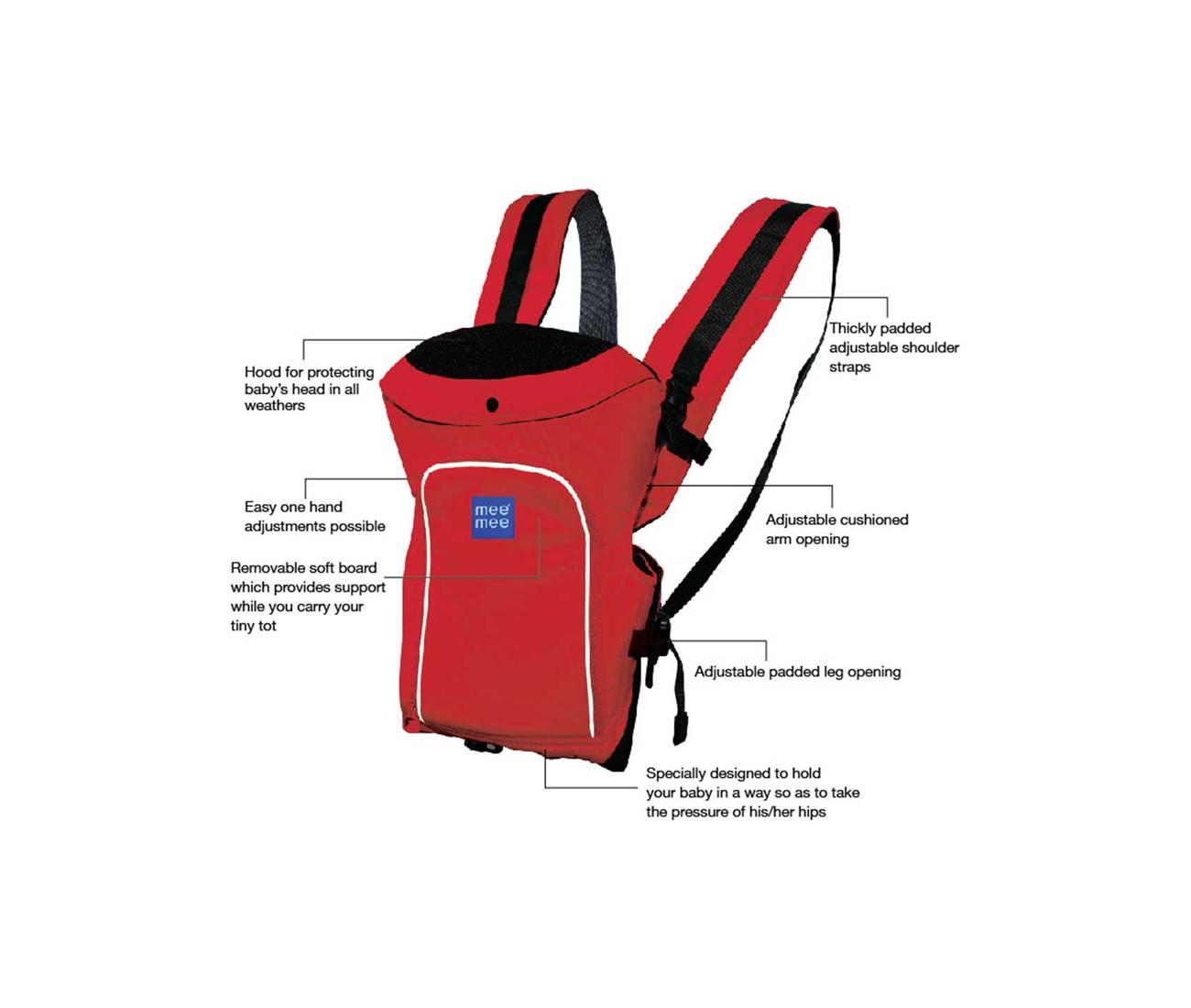mee mee cuddle up baby carrier