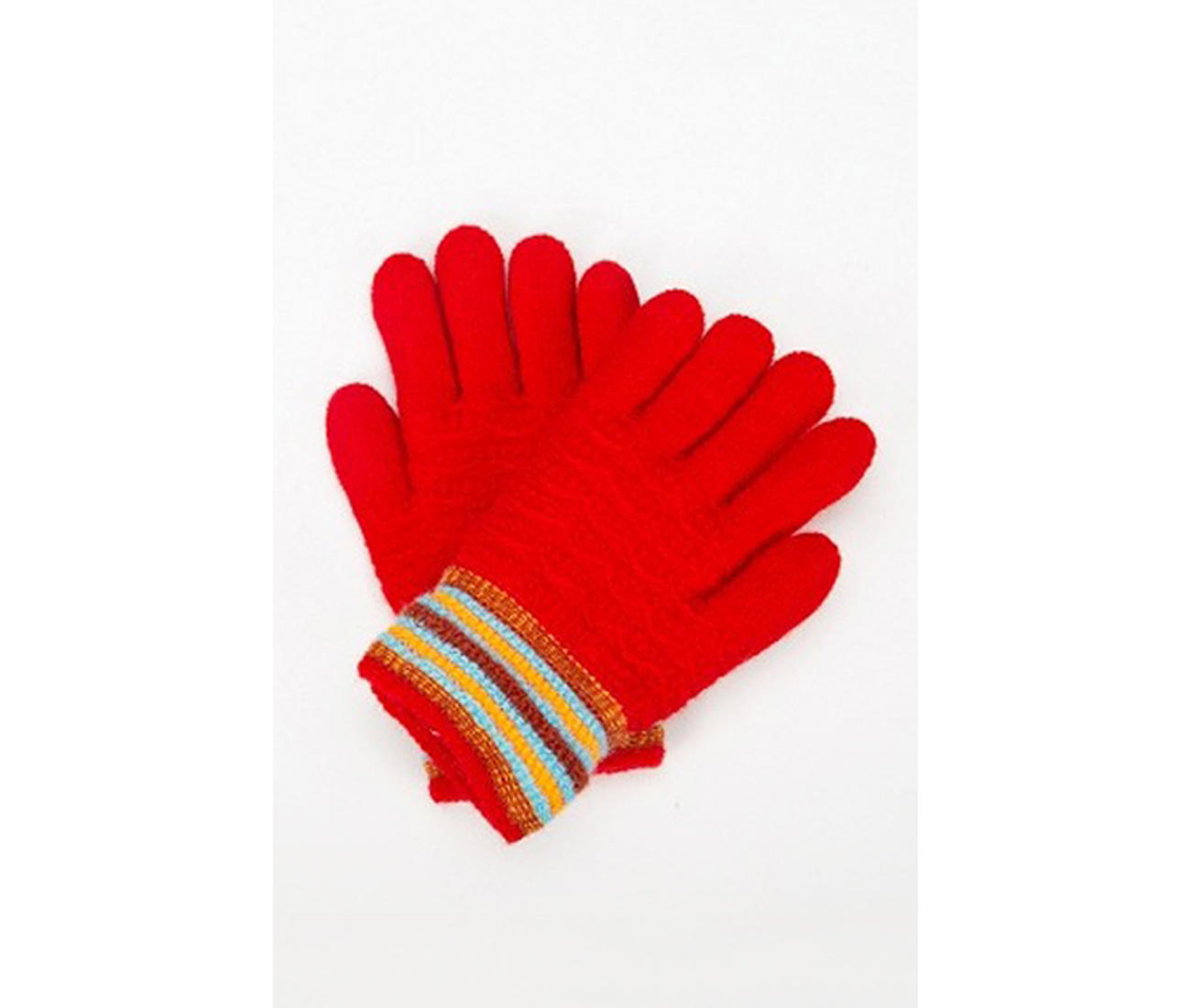 red baby gloves
