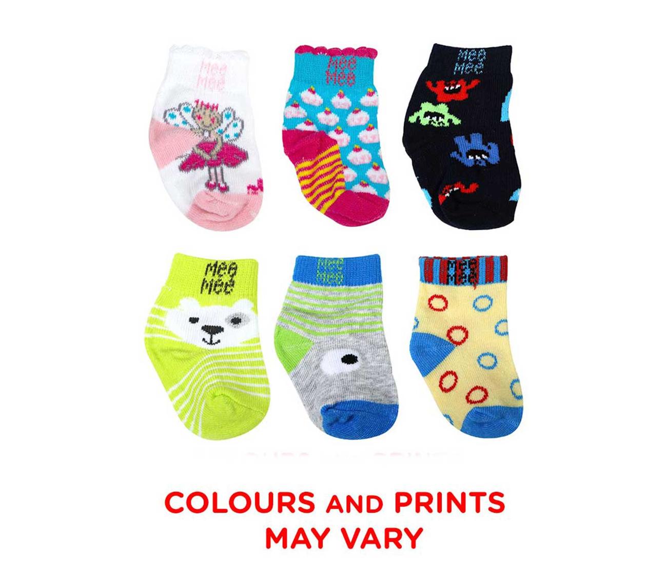 Multicoloured Cozy Feet Baby Socks 