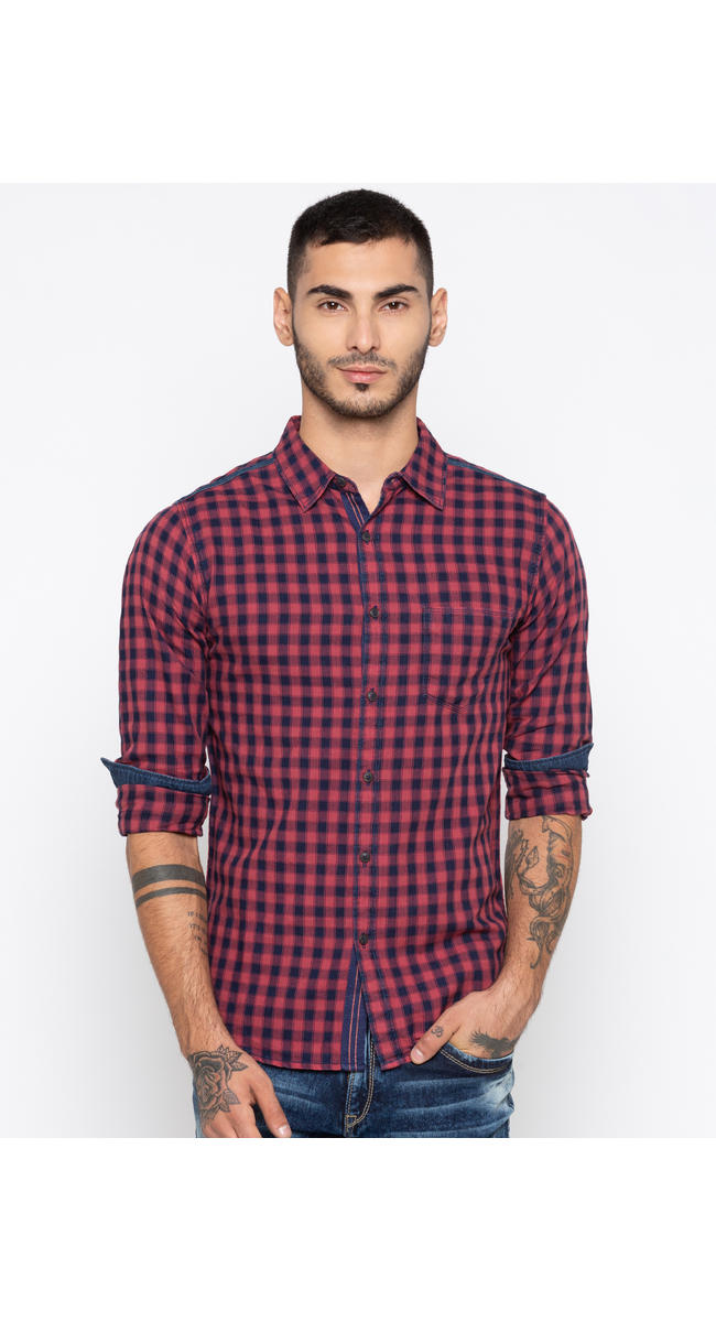 slim fit casual shirts