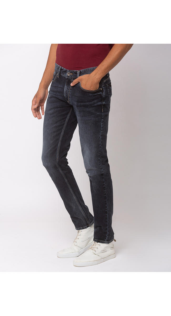 black charcoal jeans