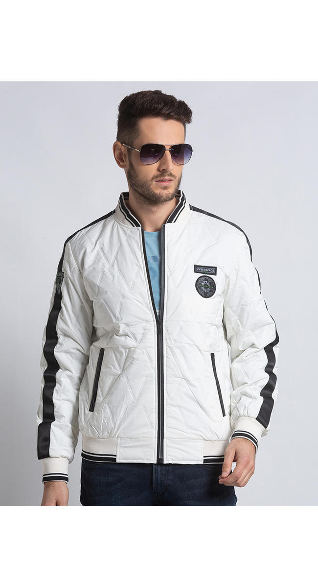 spykar jacket white