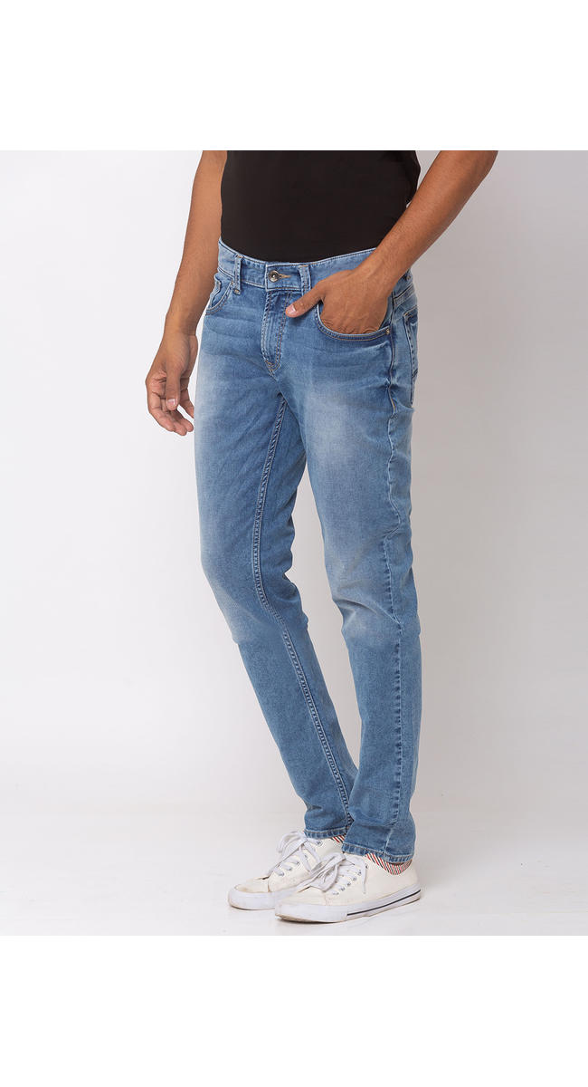 spykar light blue jeans