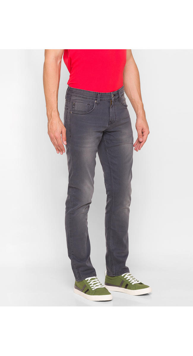 grey cotton jeans for men