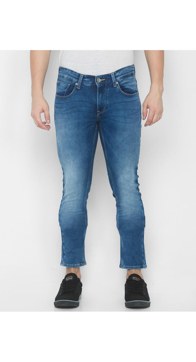 spykar dark blue jeans