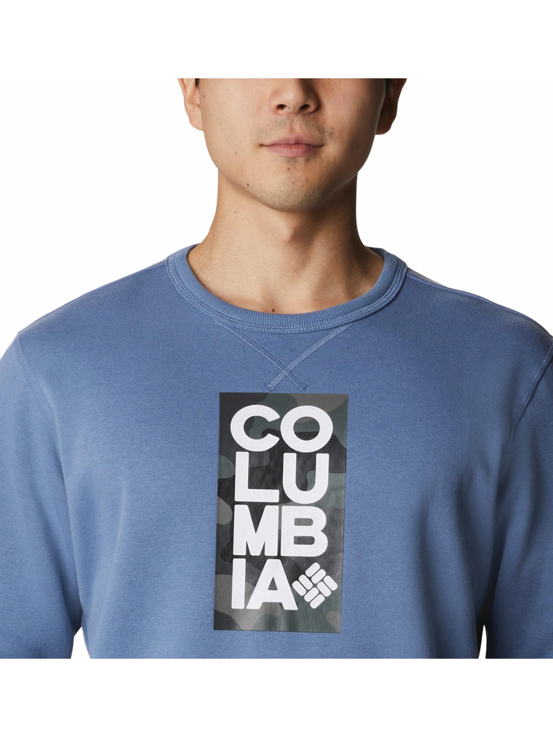 Columbia Mens M Logo Fleece Crew 