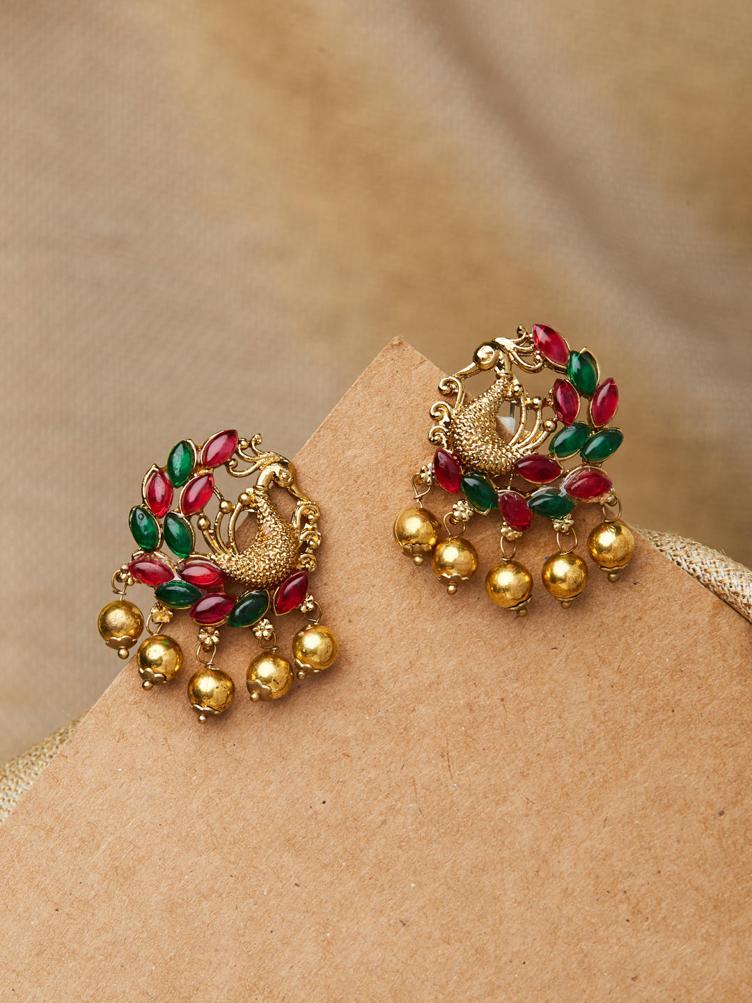 Lovely Temple earrings M1 – Urshi Collections