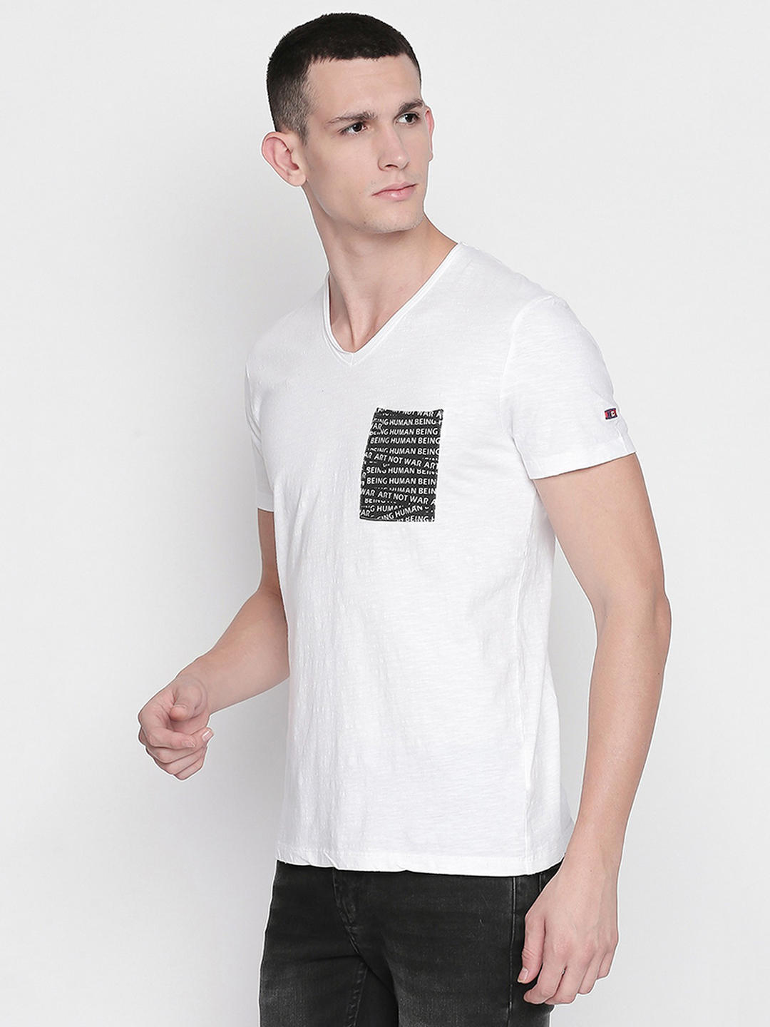 being human white t shirt