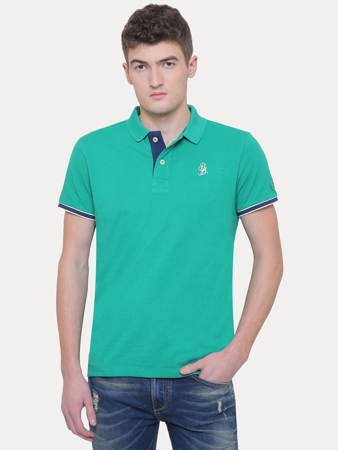 green golf t shirt