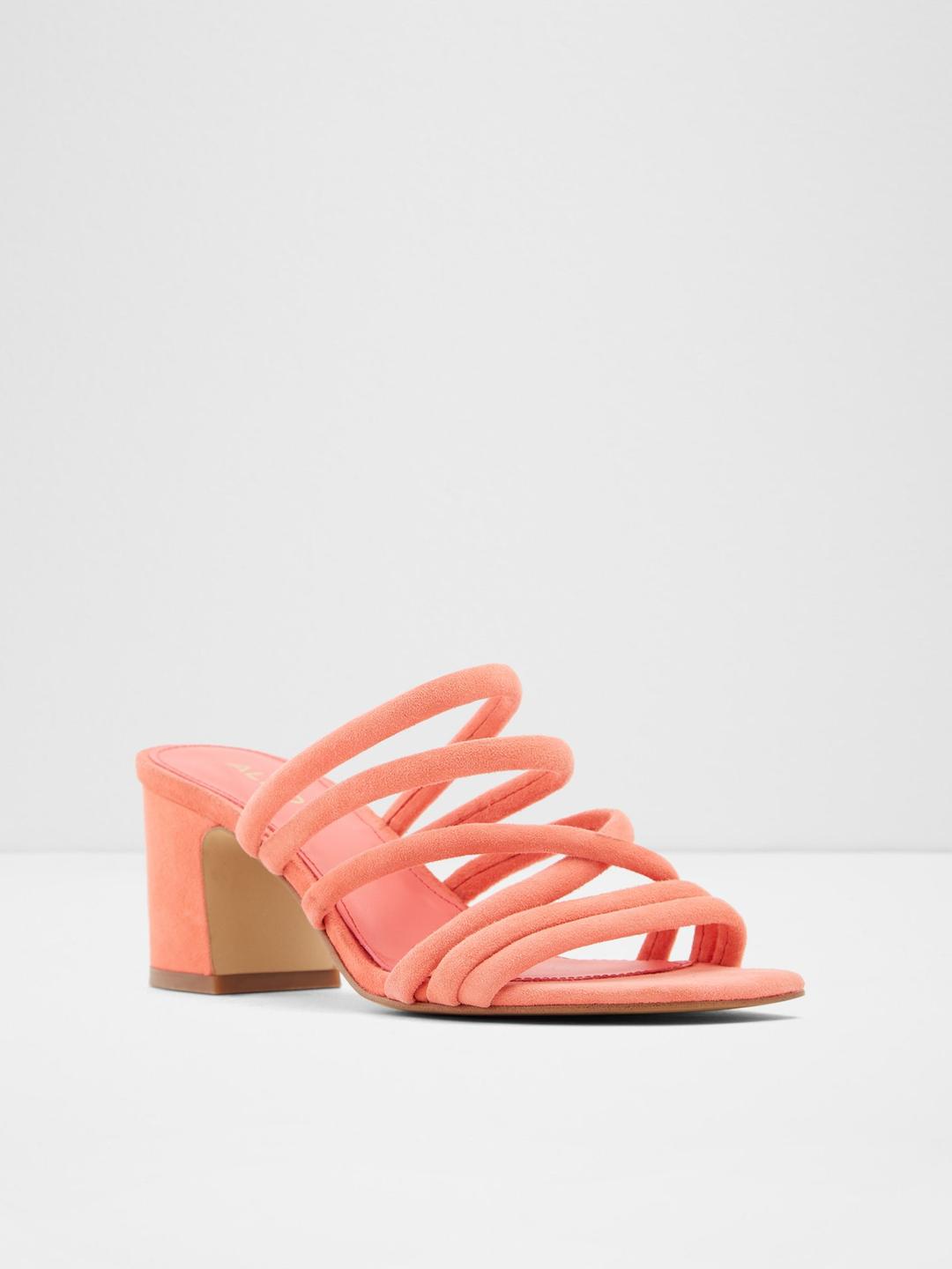 aldo orange heels