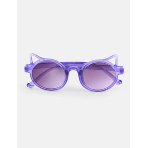 ToniQ Kids Purple Cat Ear Uv Protected Sunglass For Girls