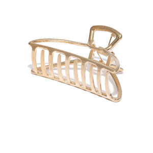 Gold Plated Contemporary Claw Clip 