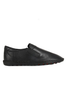 Regal Black leather round toe loafers