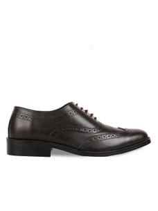 Regal Brown leather brogue lace up shoes