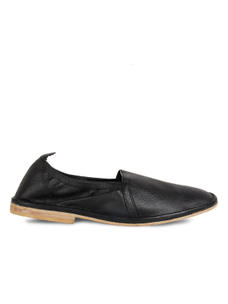 Regal Black leather casual shoes