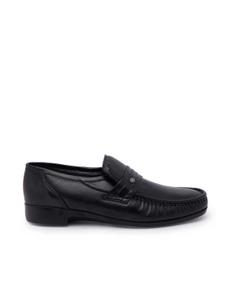 Regal Black Leather Work Wear Loafers