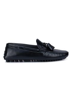 Black Moccasins with Tassels