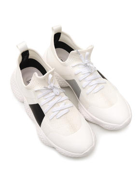 rosso brunello white sneakers