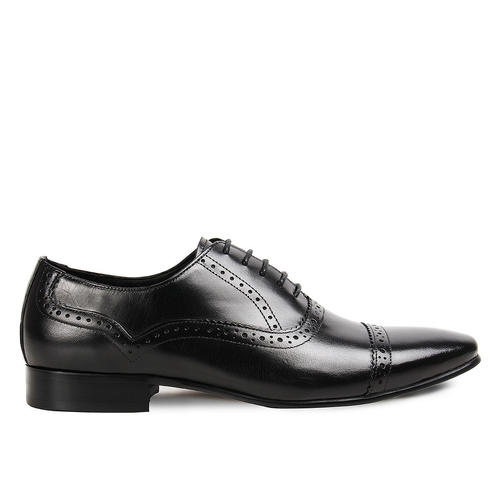 Imperio Black leather oxford shoes